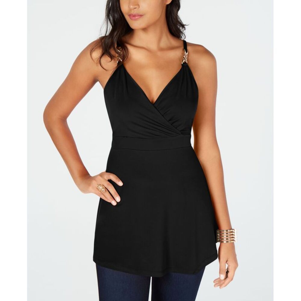 Thalia Sodi Surplice Neck Sleeveless Top